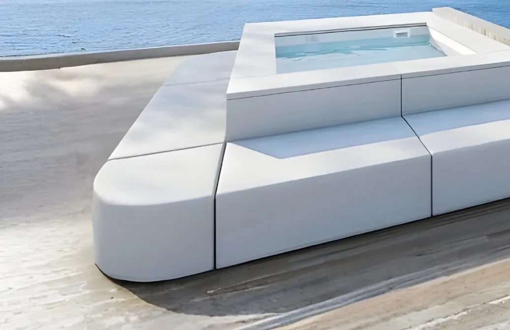 Piscina fuori terra installata da Greenjoy Piscine