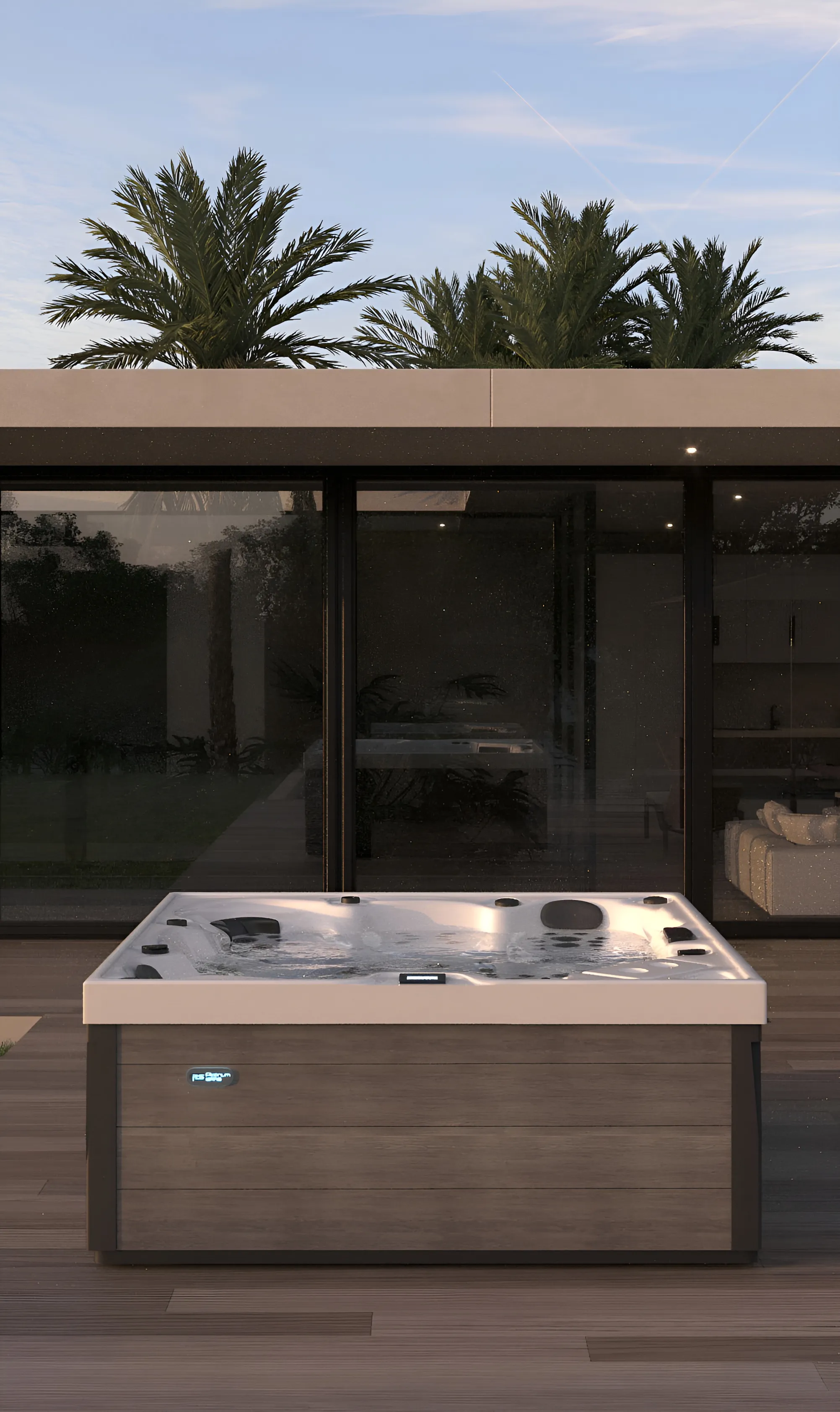 Dettaglio della spa idromassaggio Onyx, foto 1 di 3
