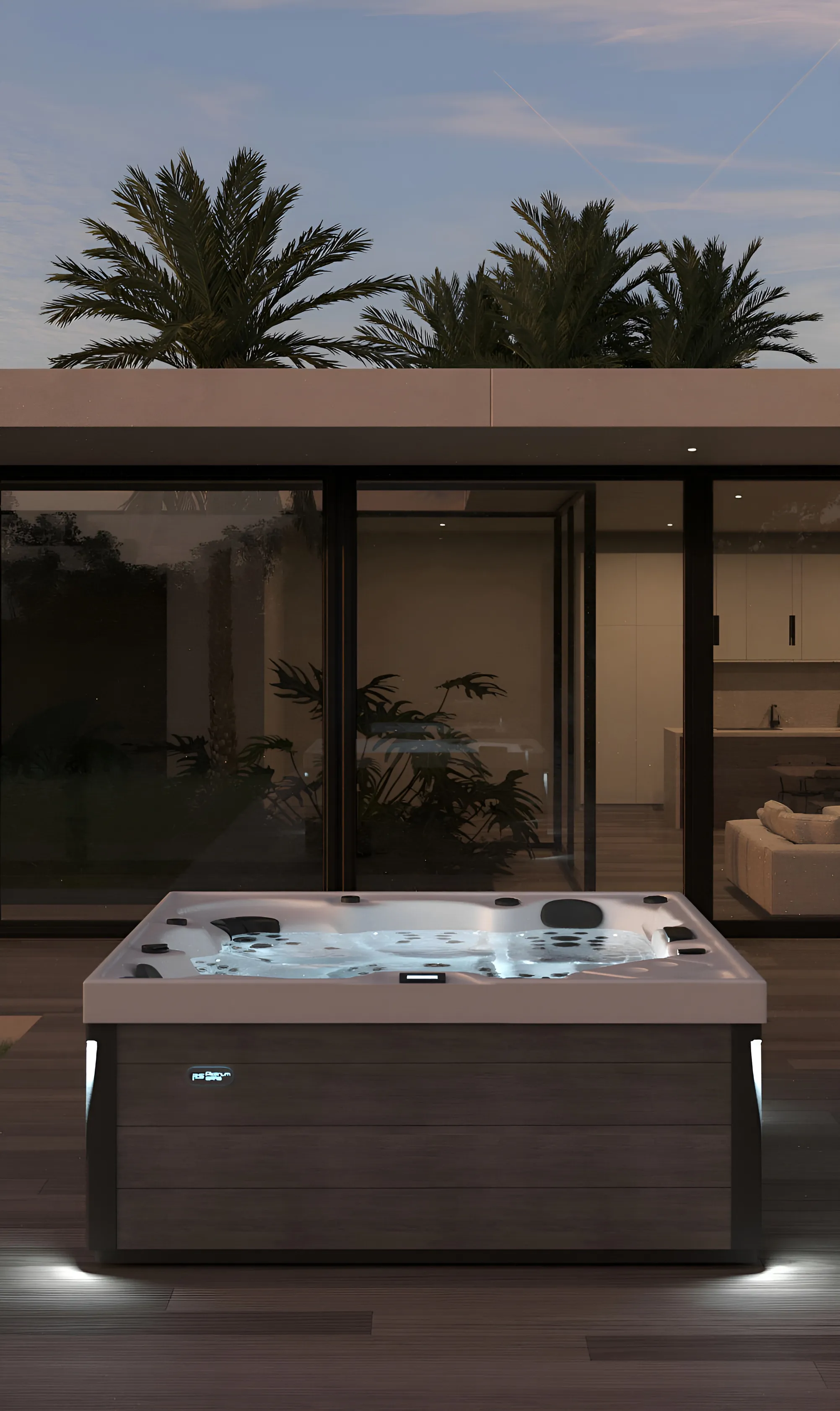 Dettaglio della spa idromassaggio Onyx, foto 2 di 3
