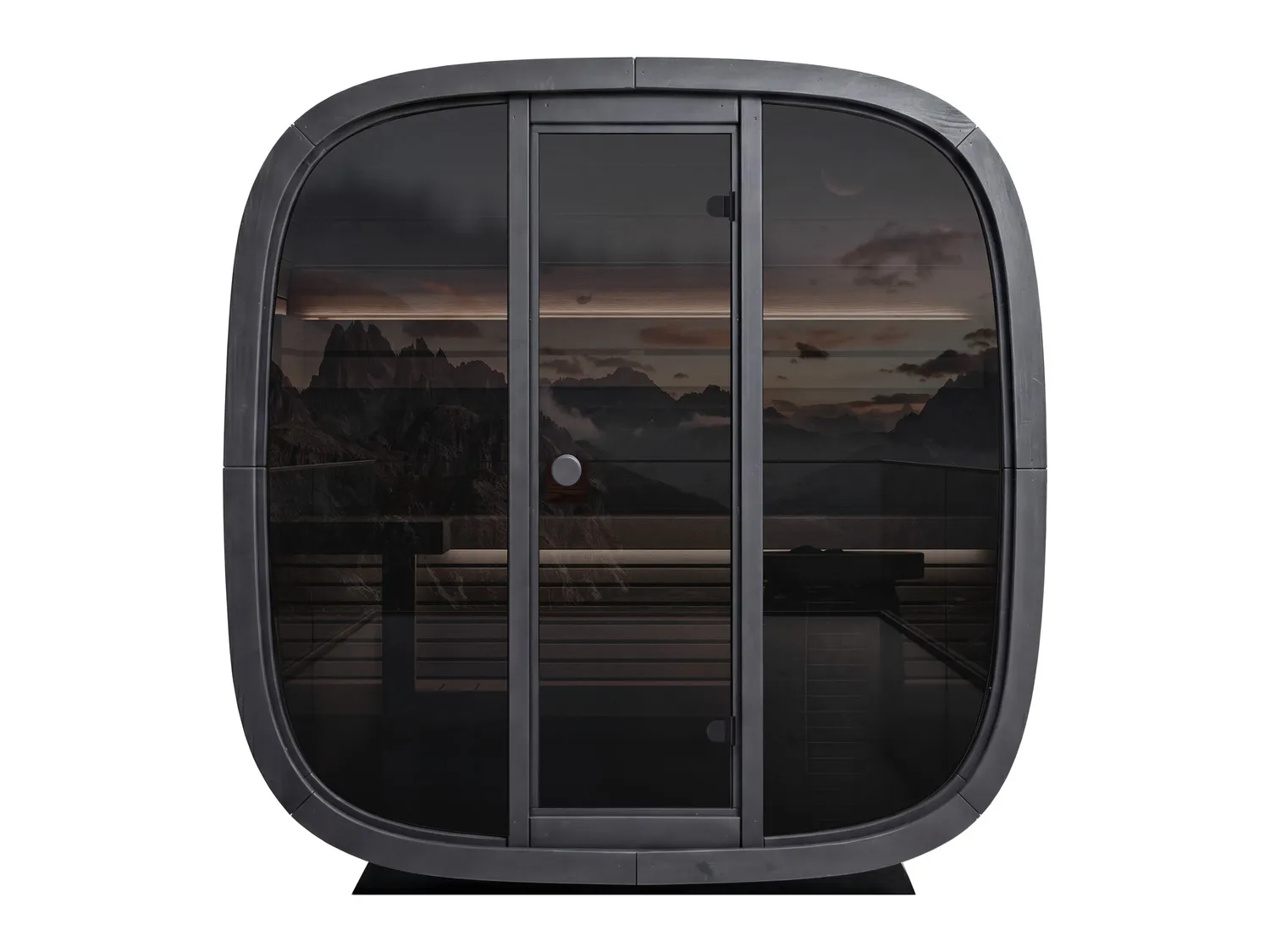 Saune della serie Black Cube