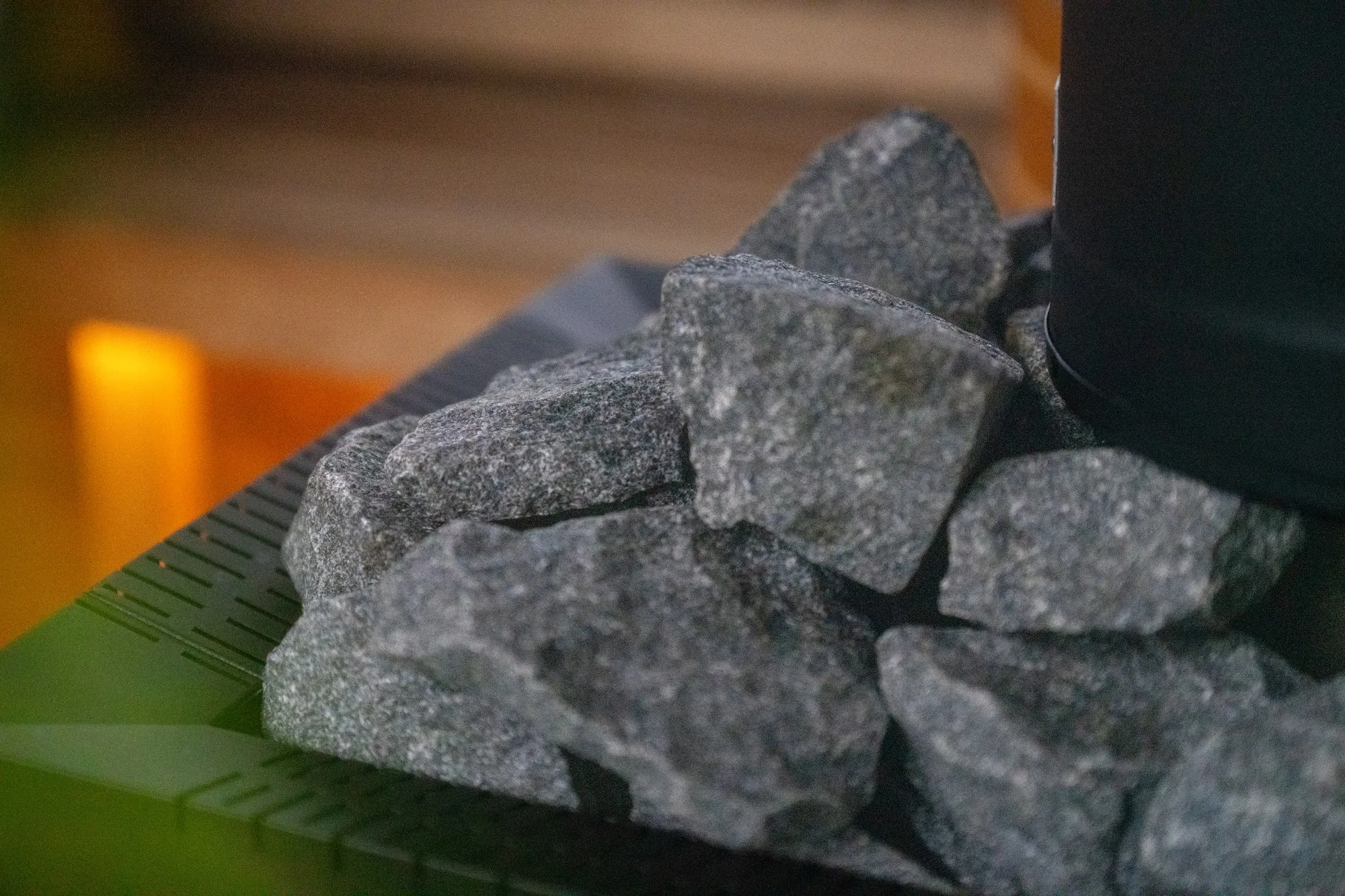 Sauna da esterno Hekla: interni, stufa e ambientazioni