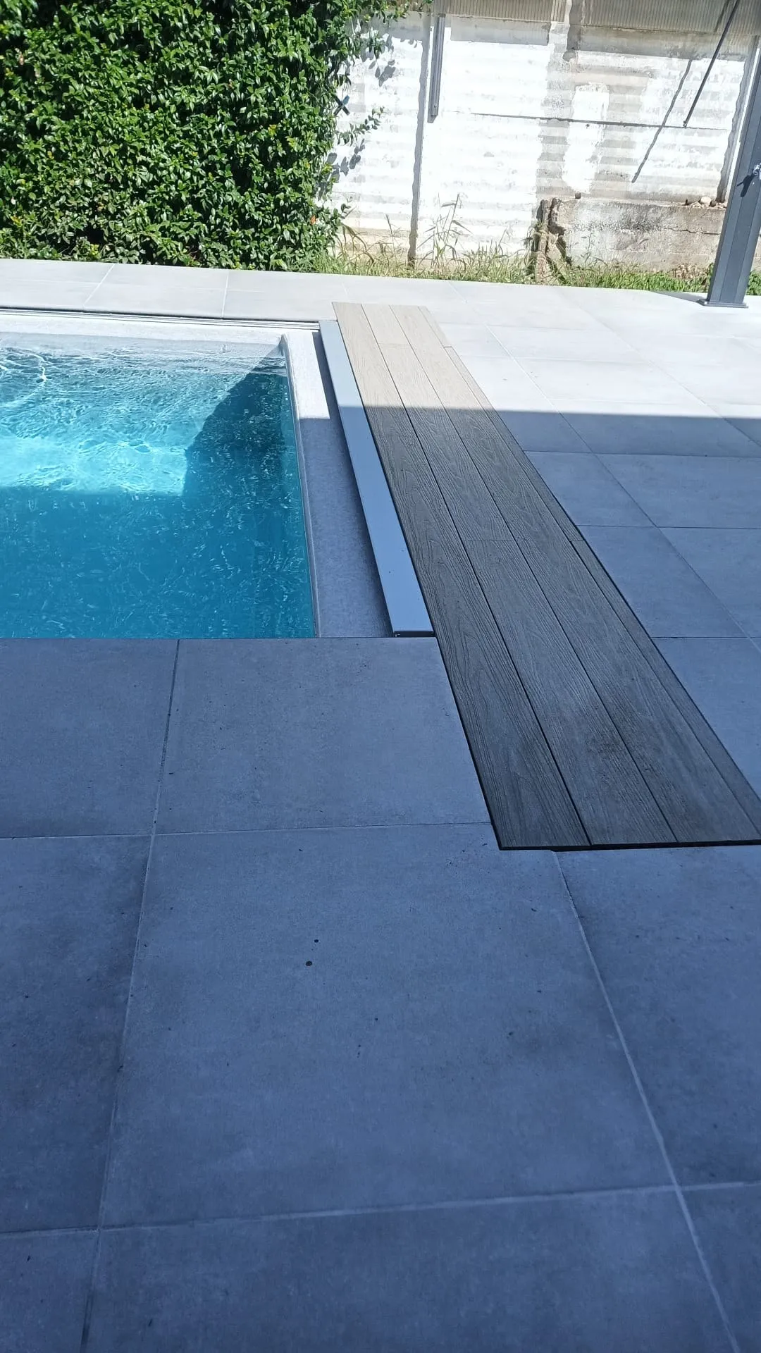 Copertura per piscina installata da Greenjoy