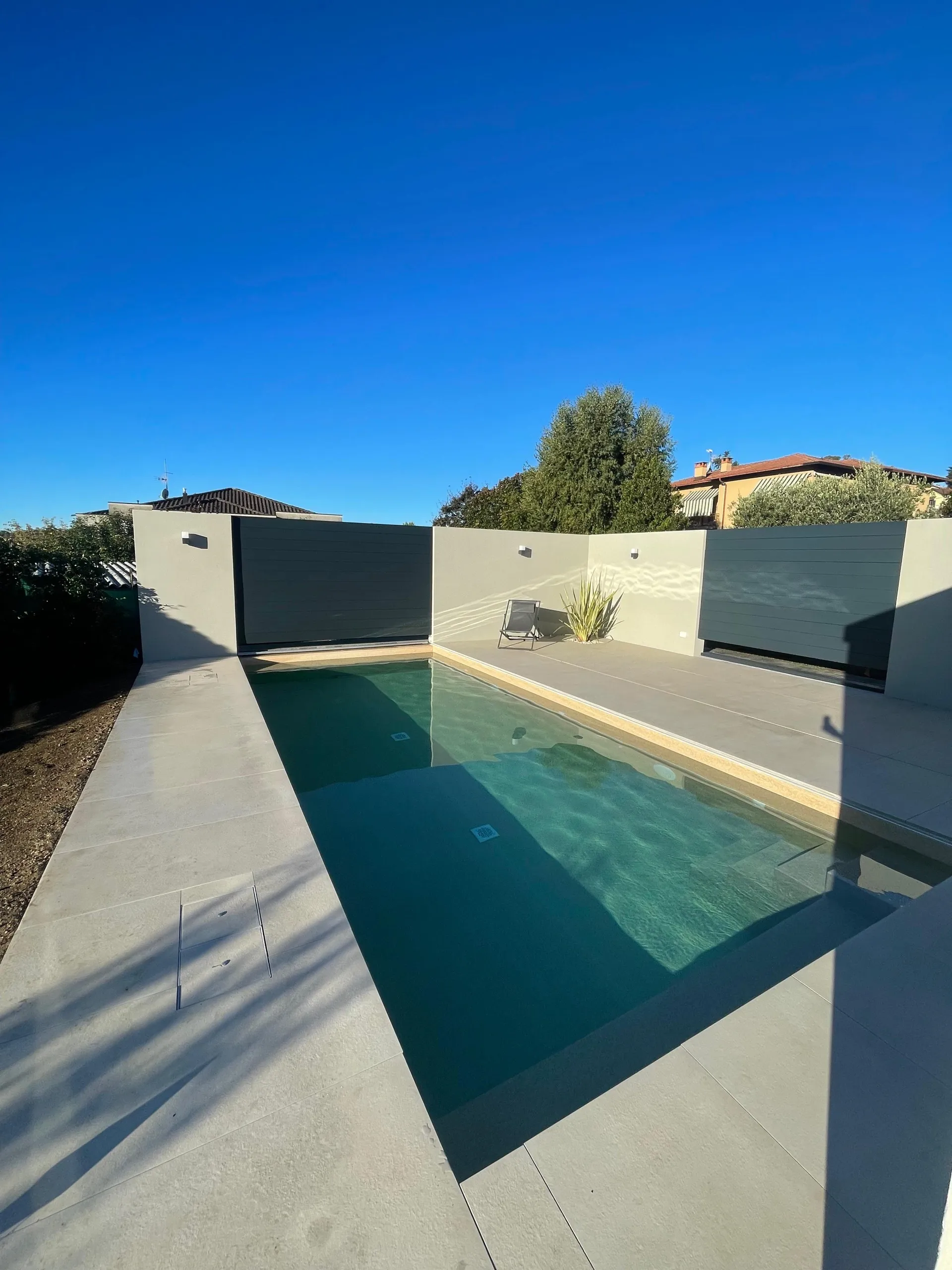 Piscina interrata realizzata da Greenjoy Piscine