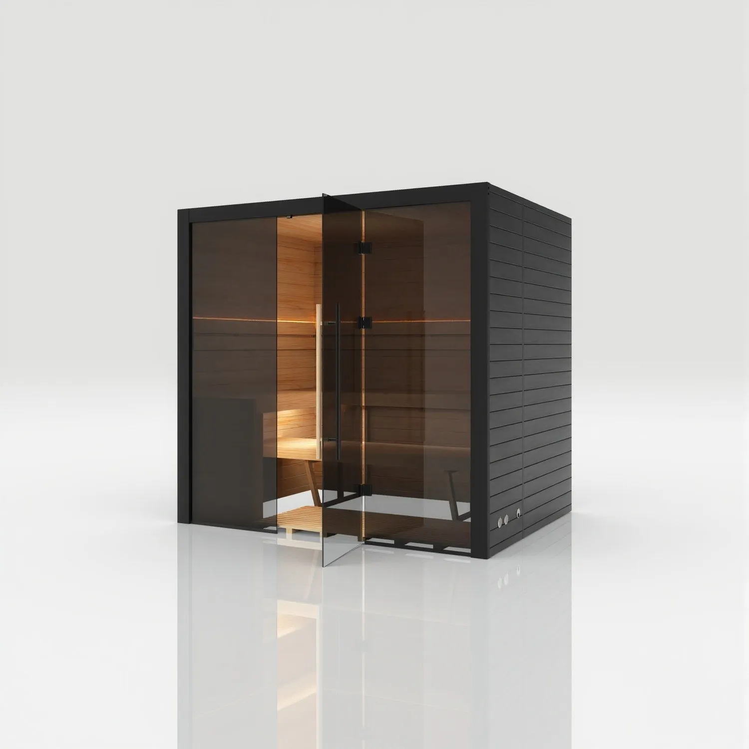 Hekla Indoor 210 in finitura Nero, vista 2 di 4