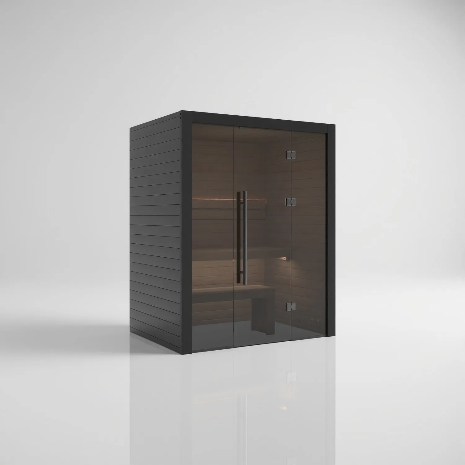Hekla Indoor 160 in finitura Nero, vista 3 di 5