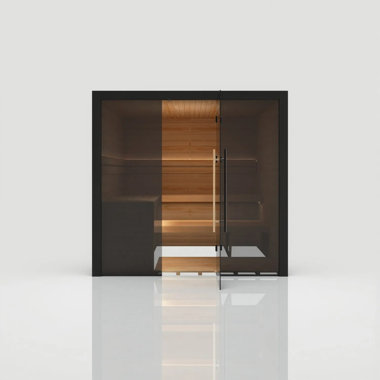 Hekla Indoor 210X in finitura Nero, vista 5 di 5