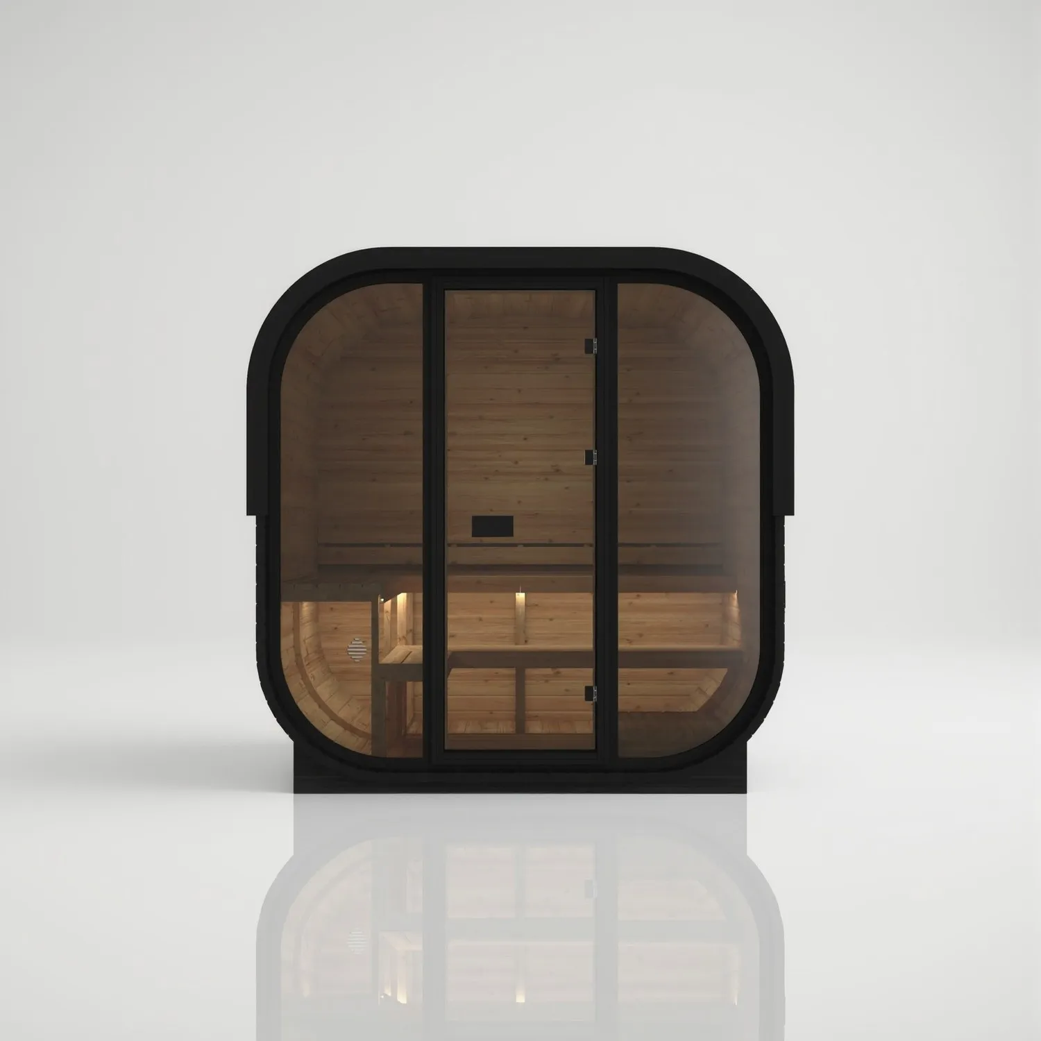 Hekla Cube in finitura Nero, vista 6 di 6