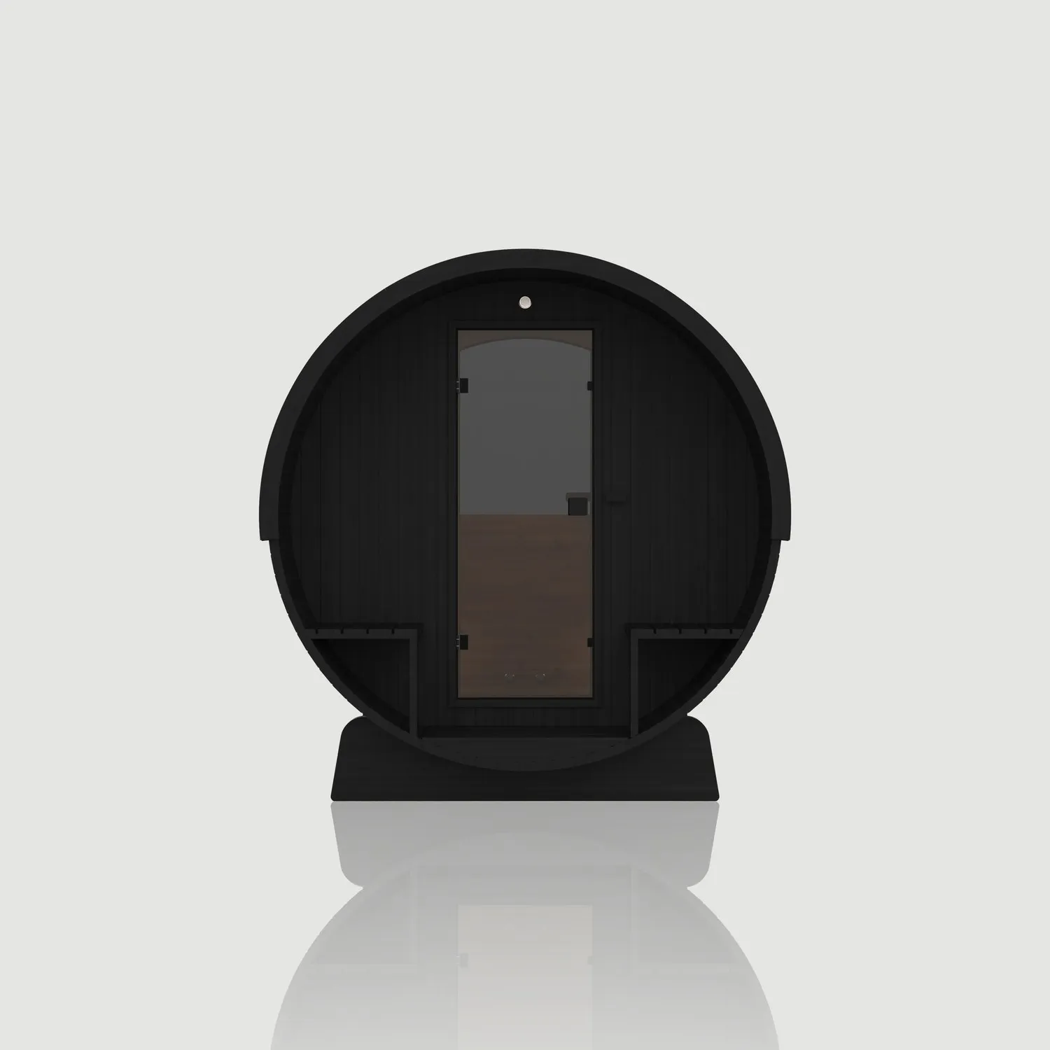 Hekla Barrel in finitura Nero, vista 3 di 6