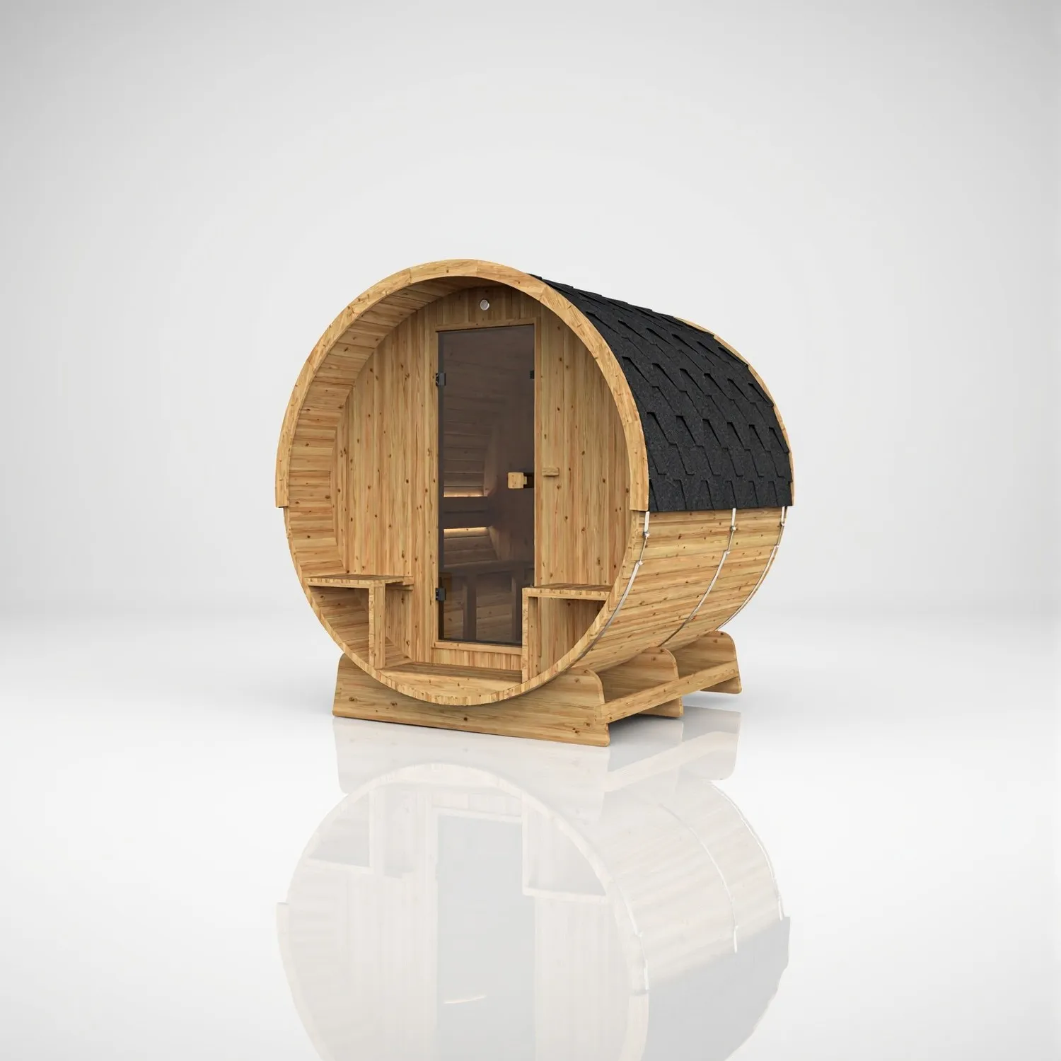 Hekla Barrel in finitura Scandi, vista 5 di 6