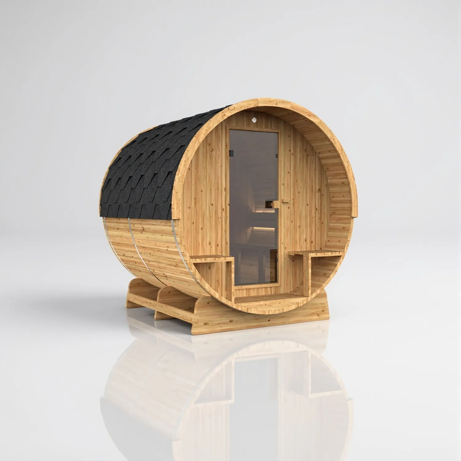 Hekla Barrel in finitura Scandi, vista 4 di 6