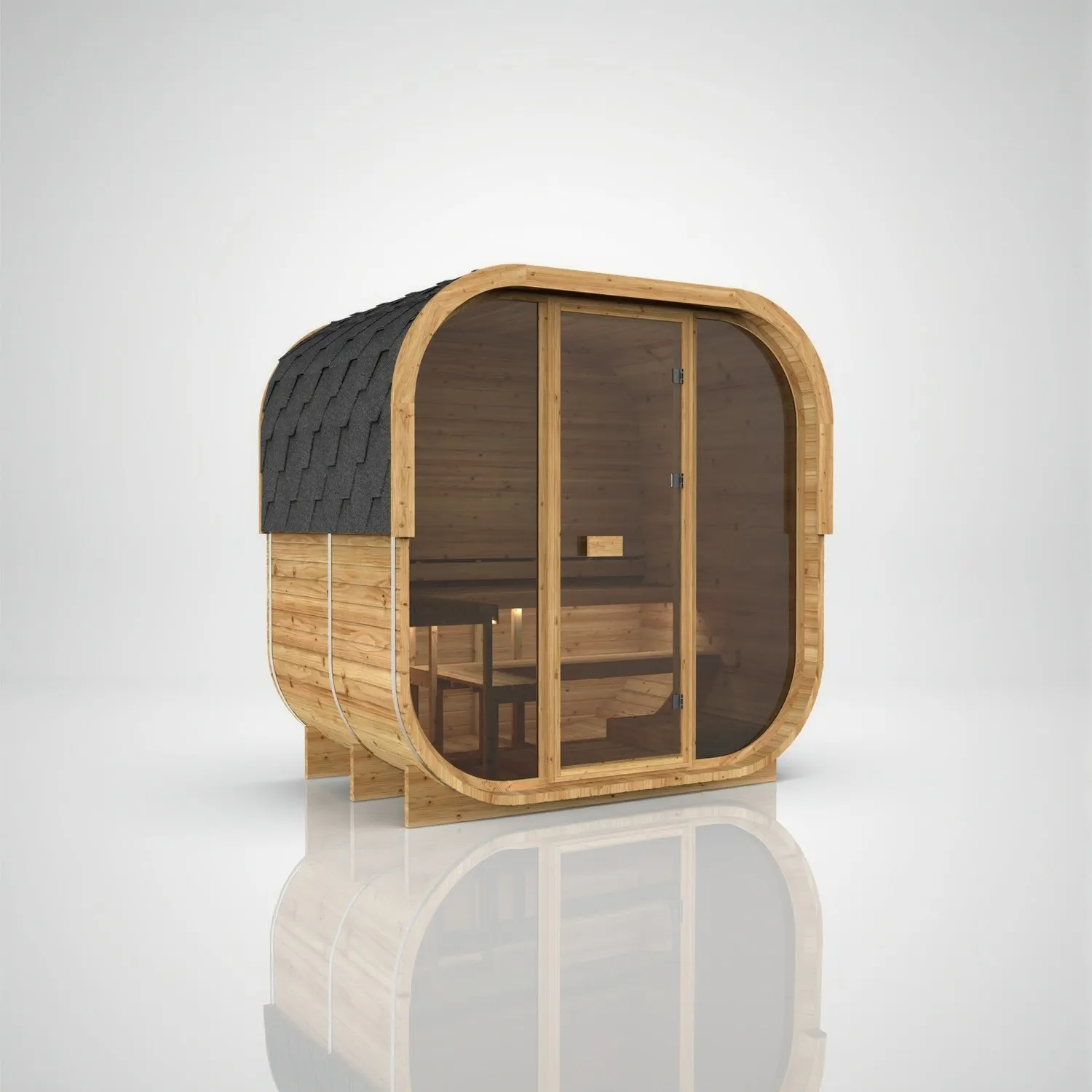 Hekla Cube in finitura Scandi, vista 4 di 6