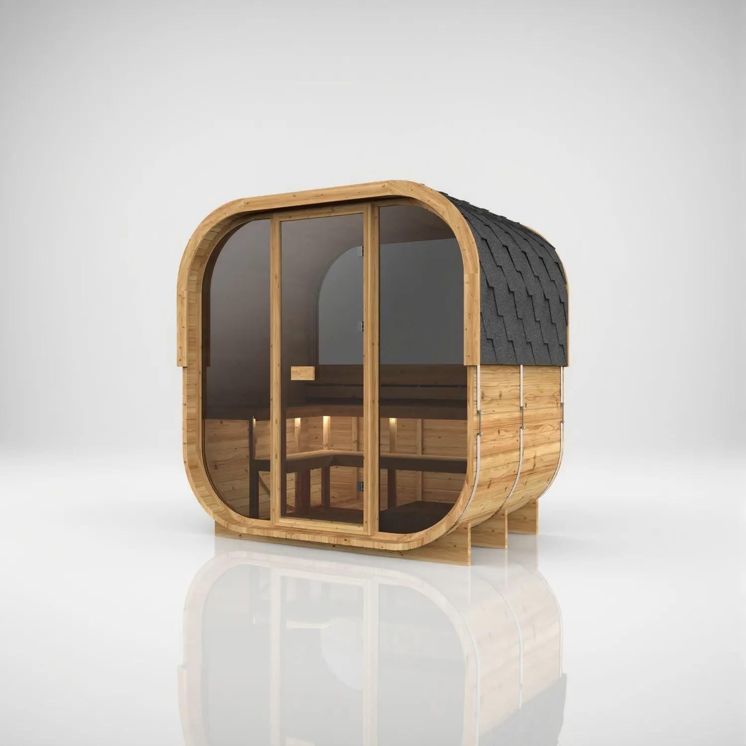 Hekla Cube in finitura Scandi, vista 2 di 6