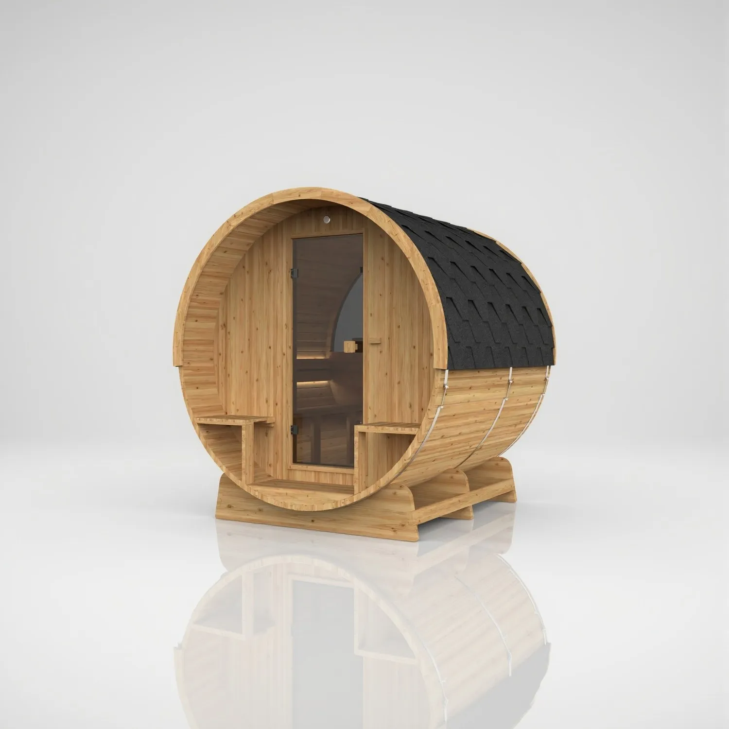 Hekla Barrel in finitura Scandi, vista 2 di 6