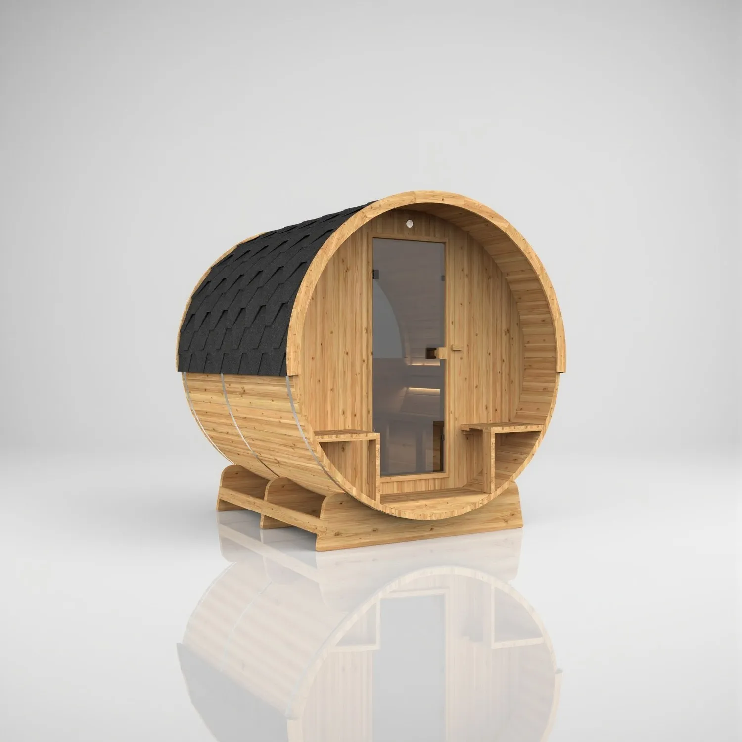 Hekla Barrel in finitura Scandi, vista 1 di 6