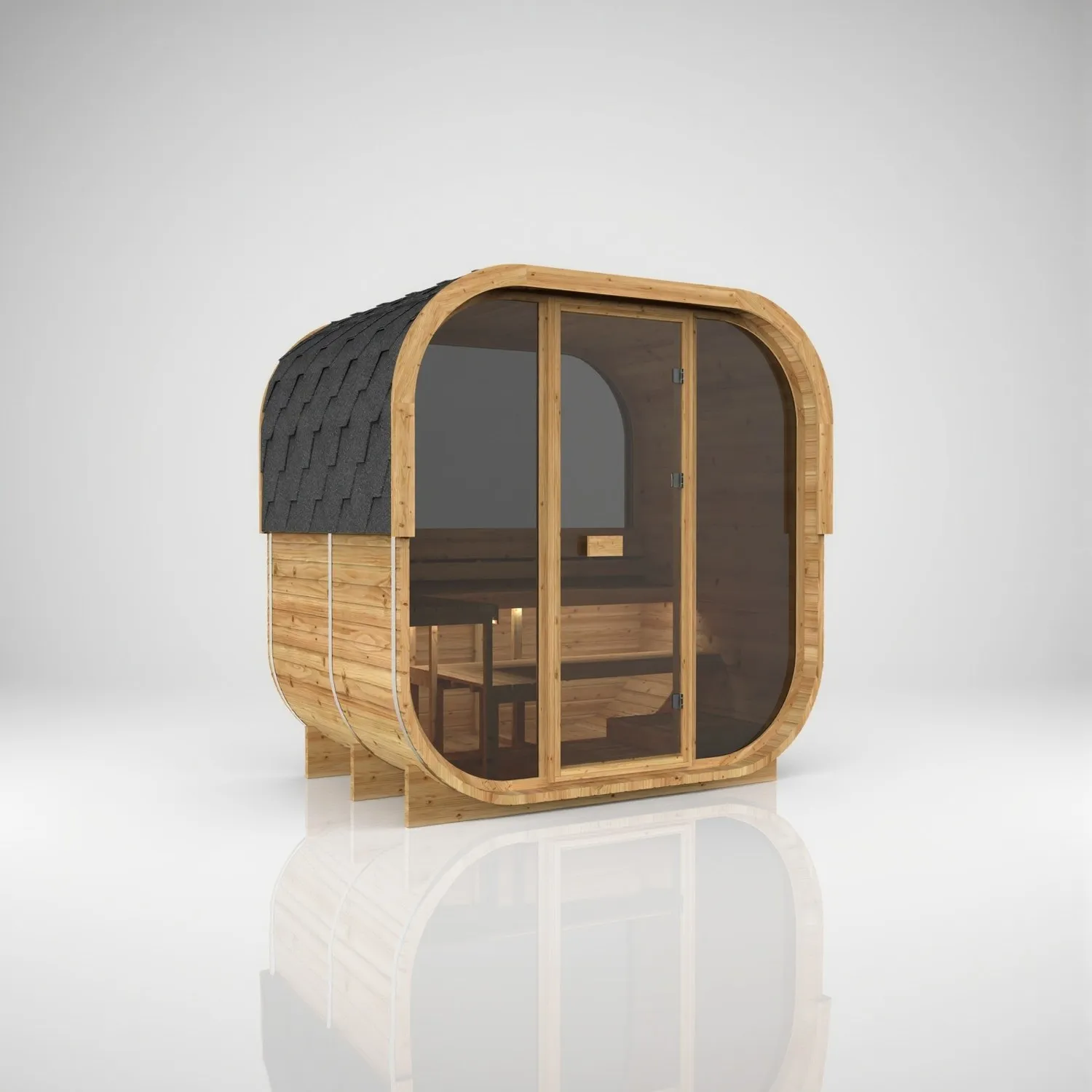 Hekla Cube in finitura Scandi, vista 1 di 6